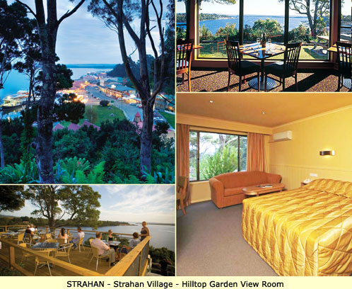 Strahan Accommodation - Strahan Village - Hilltop Garden View Room