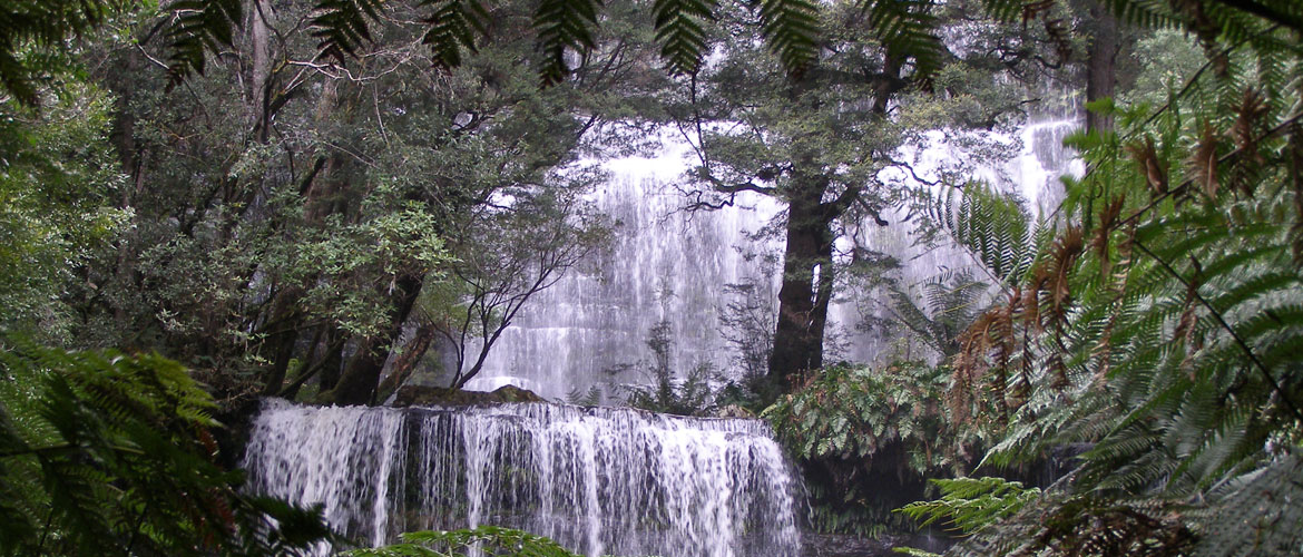 Russell Falls - Waterfalls in Tasmania